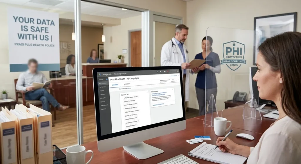 How to Run Google Ads for a Medical Practice Without Exposing PHI